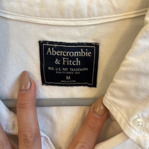 A&F white button down - Picture 2 of 2